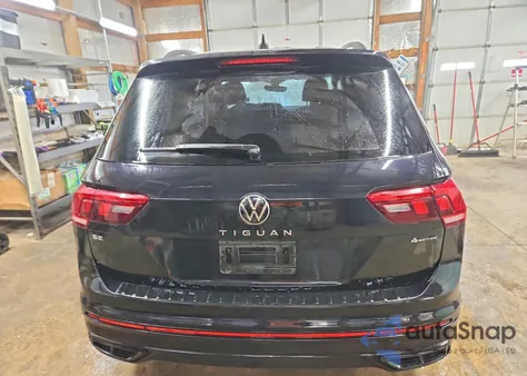 2022 Volkswagen Tiguan Se R-Line Black z USA, uszkodzony, nr VIN 3VV8B7AX1NM018014